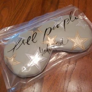 Free People & understated leather starry eyed mask